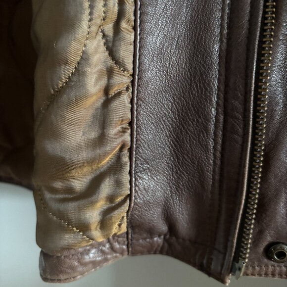 Vintage Cocoa Leather Jacket - Picture 12 of 16